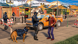 Border Patrol Police Game 2023 Скриншот 0