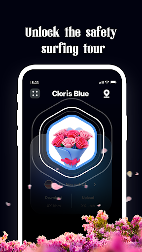 Cloris Blue VPN 스크린샷 0