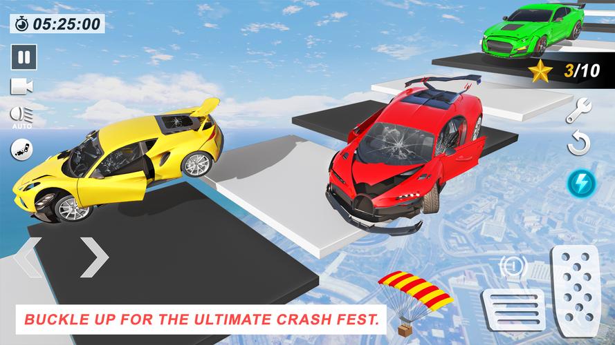 Car Crash Games Mega Car Games ဖန်သားပြင်ဓာတ်ပုံ 3