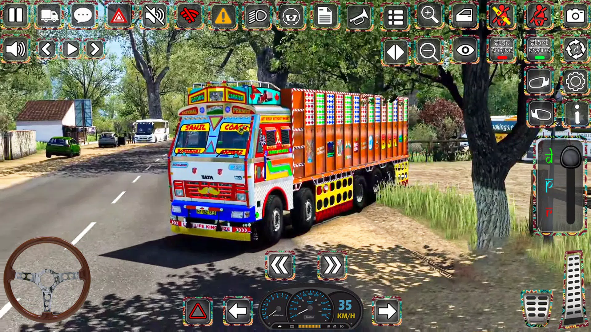 Indian Truck Driver Simulator スクリーンショット 3