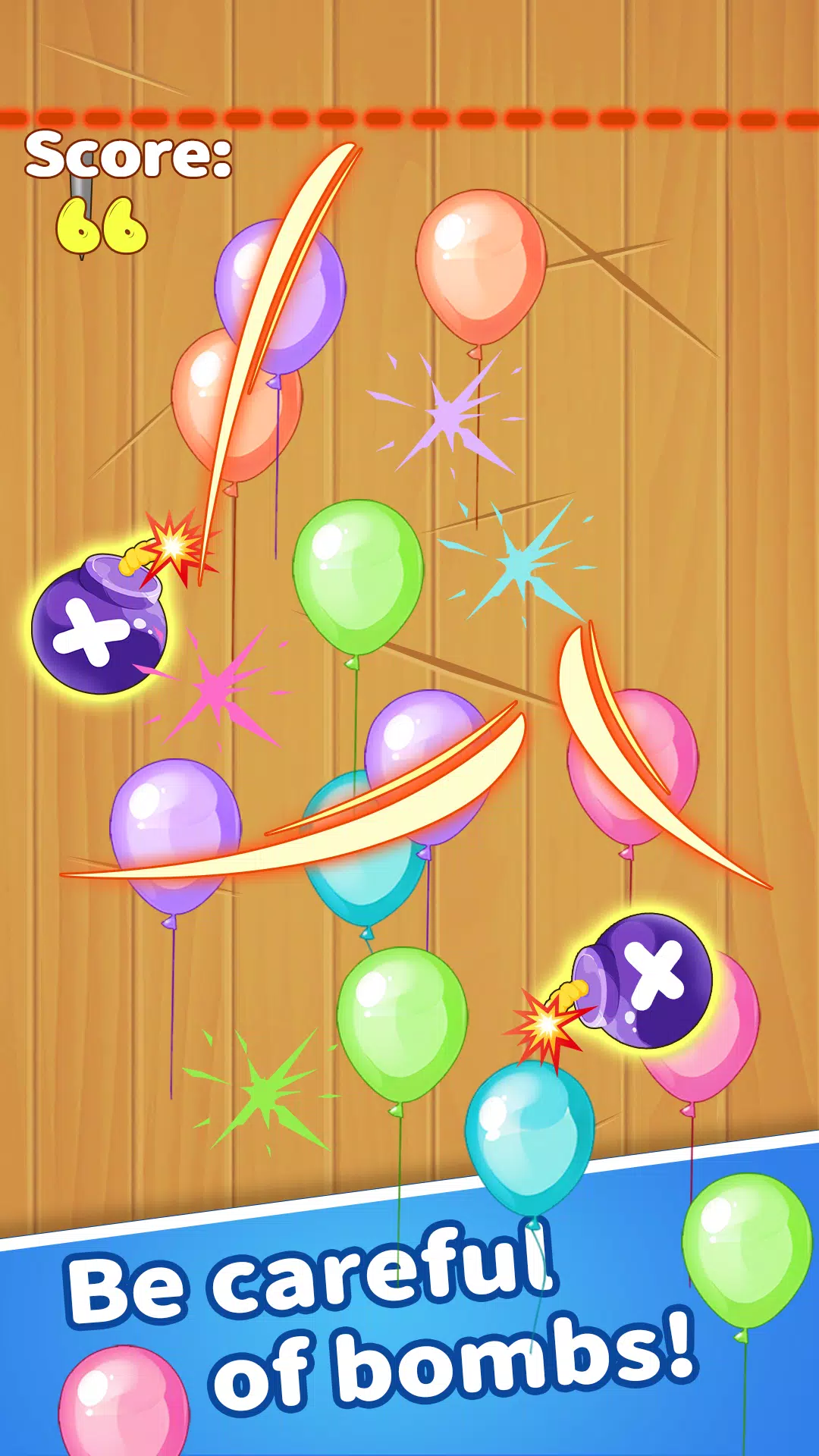 Crazy Breaking Balloons 스크린샷 2