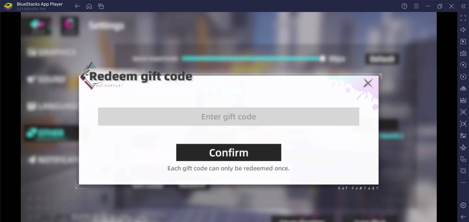 Cat Fantasy: Isekai Adventure - Redeem Code Instructions