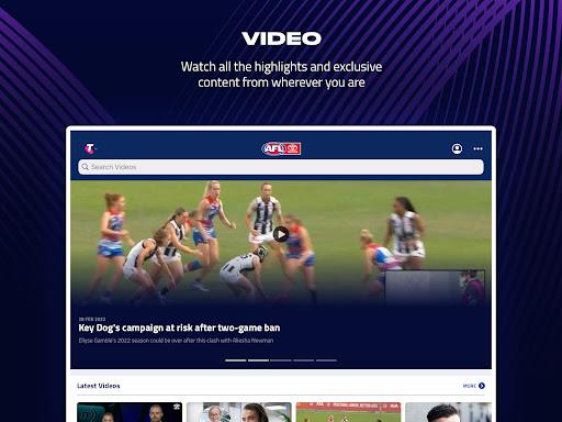 AFL Live Official App Ekran Görüntüsü 2