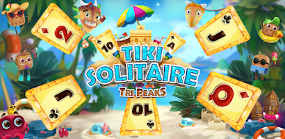 Tiki Solitaire TriPeaks Screenshot 0