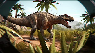 Angry Dinosaur Shooting Game Screenshot 1