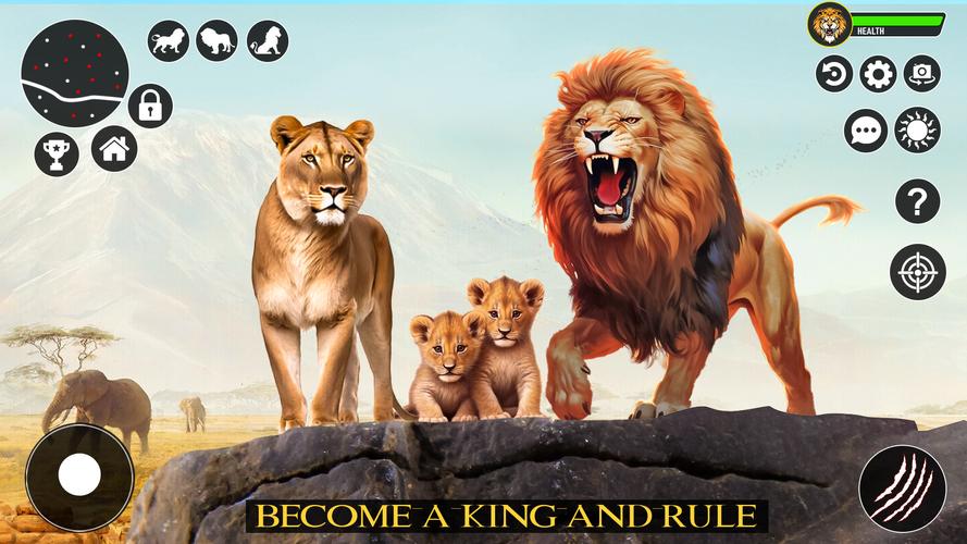 Ultimate Lion Simulator Game Screenshot 2