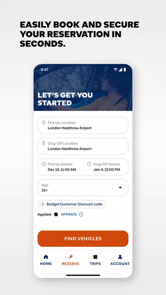 Budget Car Hire Ảnh chụp màn hình 2