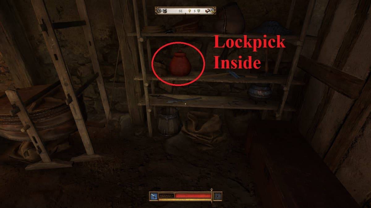 Trosky Lockpick location in Kingdom Come Deliverance 2