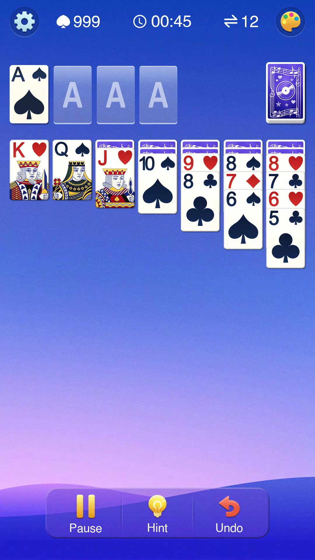 Solitaire Card Game Captura de tela 1