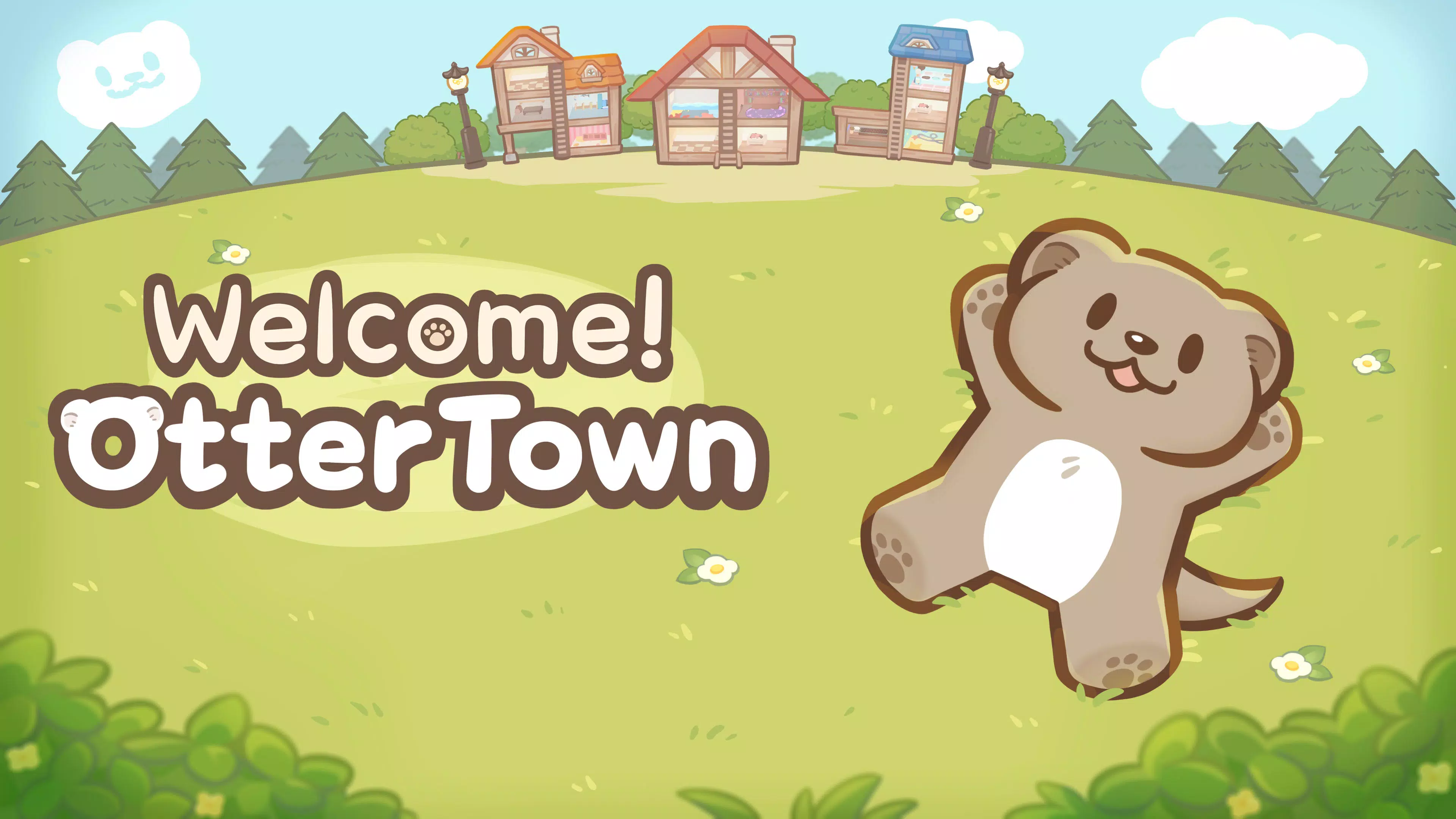 Schermata Welcome! Otter Town: cute game 1