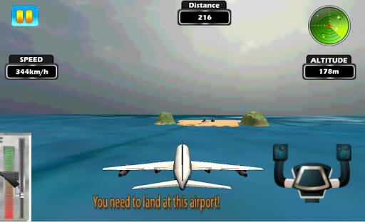 Plane Pro Flight Simulator 3D स्क्रीनशॉट 3