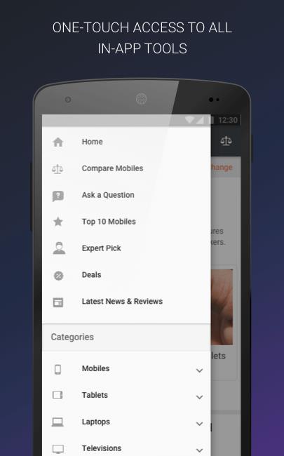 Mobile Price Comparison App Captura de pantalla 3