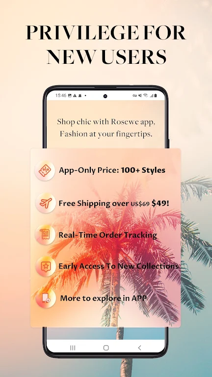 Rosewe-Online Shopping स्क्रीनशॉट 3