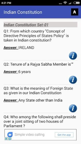 Indian Constitution स्क्रीनशॉट 2