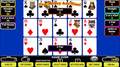 Triple Play Poker ဖန်သားပြင်ဓာတ်ပုံ 0