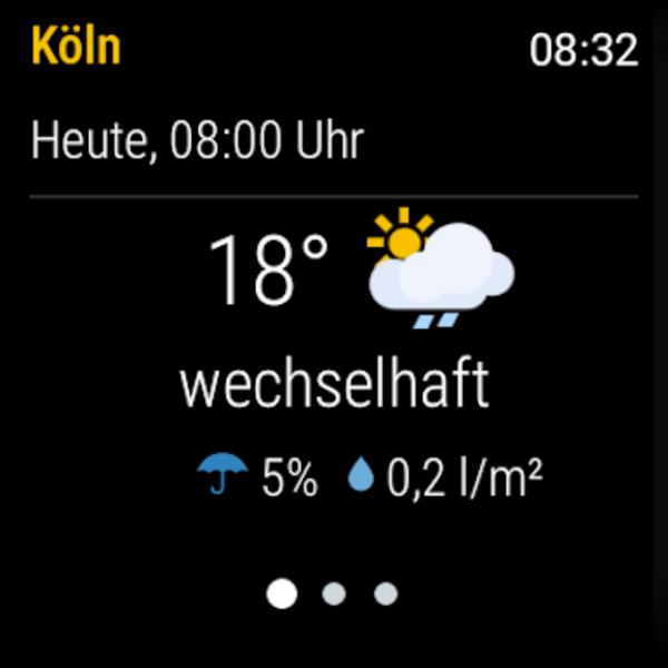 wetter.de Screenshot 1