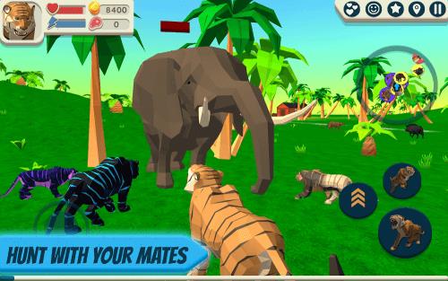 Tiger Simulator 3D ภาพหน้าจอ 2