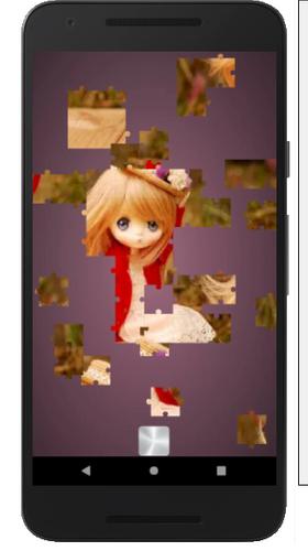 Cute Dolls Jigsaw Slide Puzzle Zrzut ekranu 0