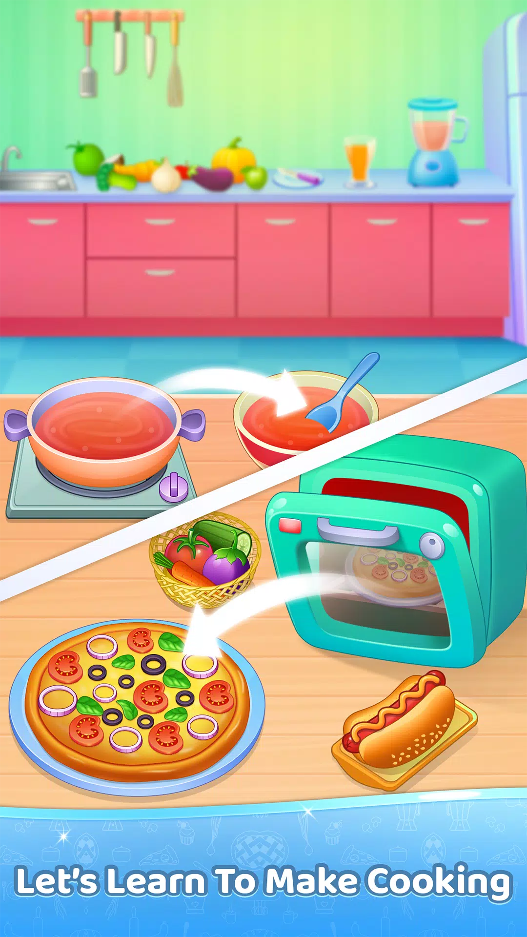 Kitchen Set: Toy Cooking Games ဖန်သားပြင်ဓာတ်ပုံ 3