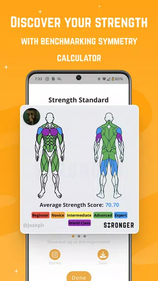 Stronger - Workout Gym Tracker ဖန်သားပြင်ဓာတ်ပုံ 1