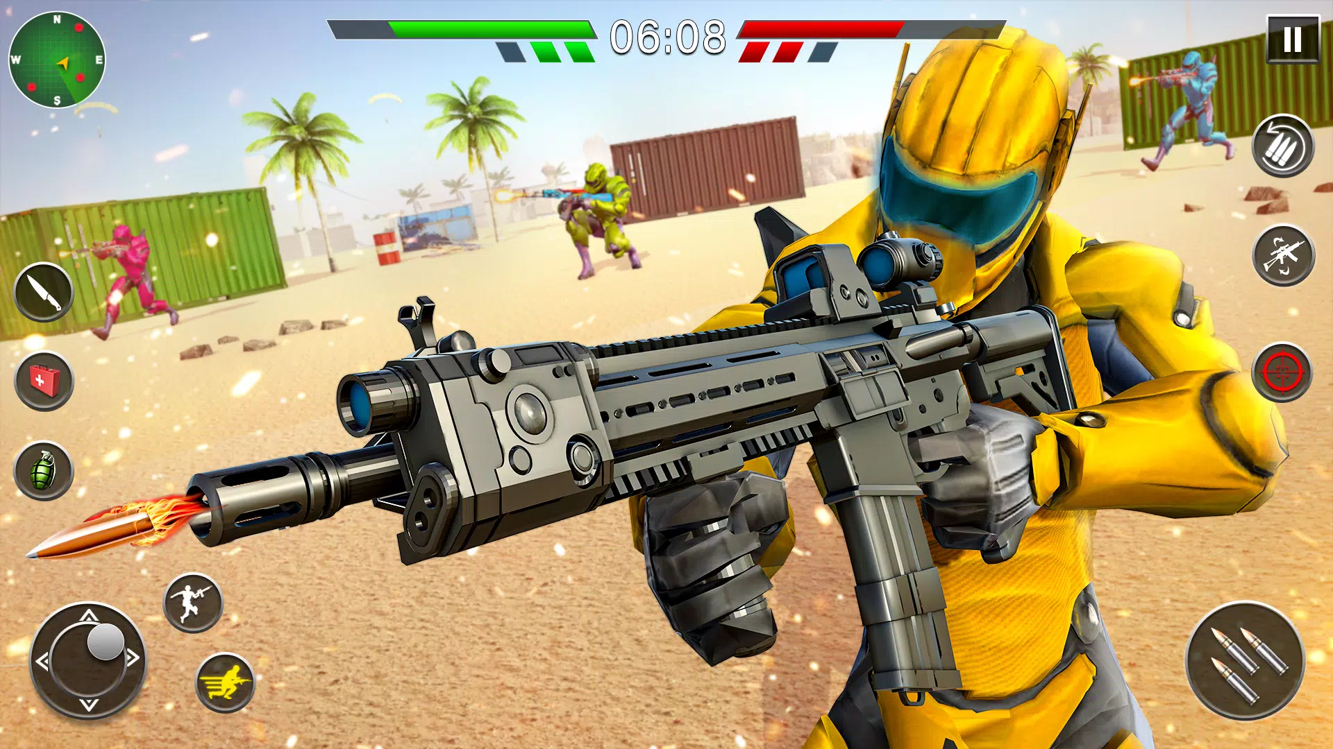 Robot Gun Battle: Offline FPS Zrzut ekranu 0