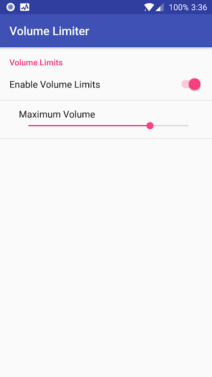 Volume Limiter Ekran Görüntüsü 0