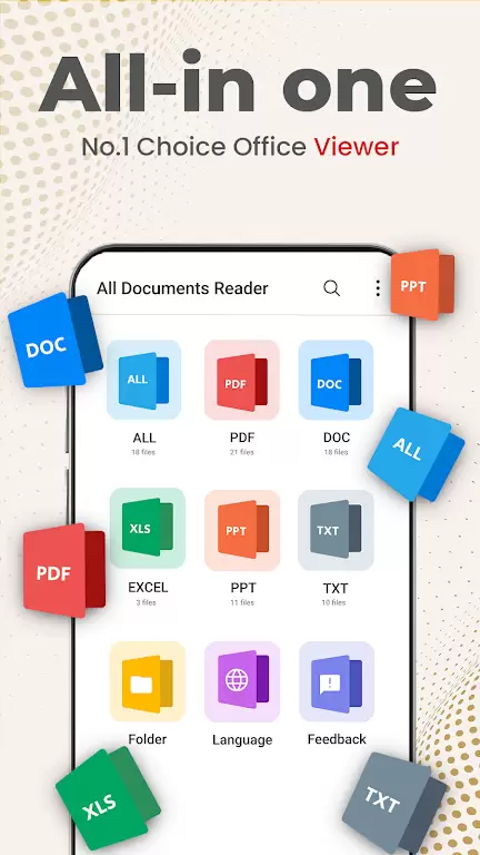 Document Reader PDF Reader ဖန်သားပြင်ဓာတ်ပုံ 0