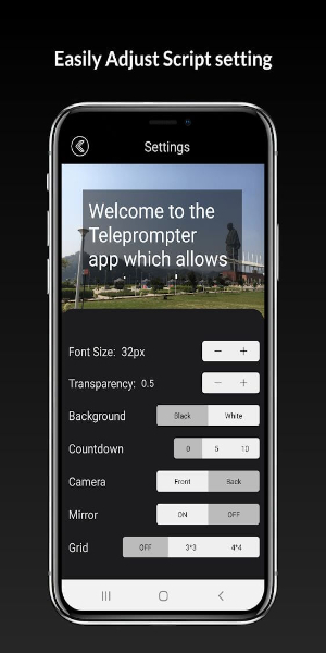 Teleprompter with Video Audio應用截圖第3張