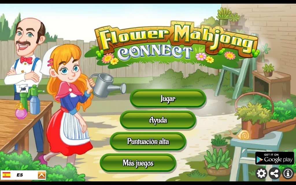 Flower Mahjong Flores स्क्रीनशॉट 0