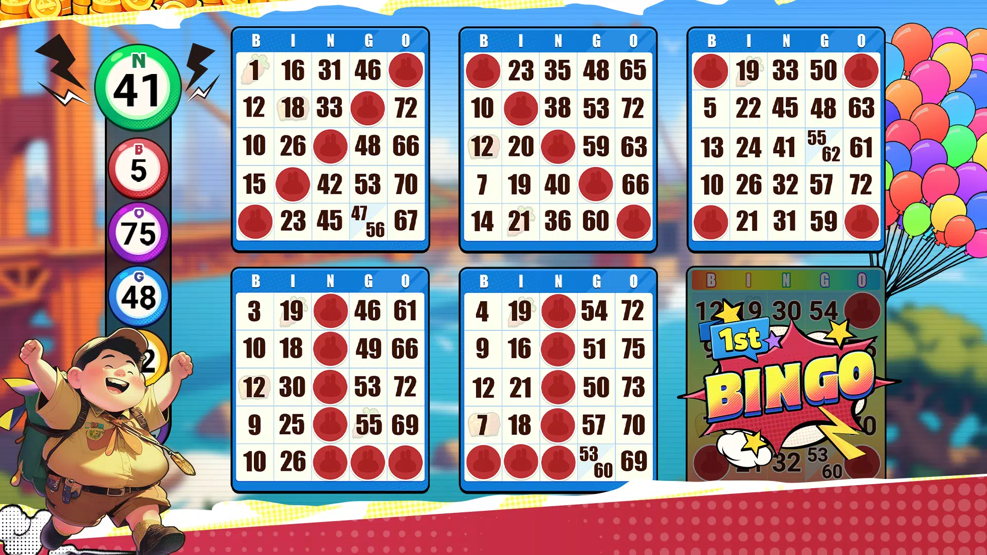 Bingo Up: Love Adventure Bingo Captura de pantalla 1