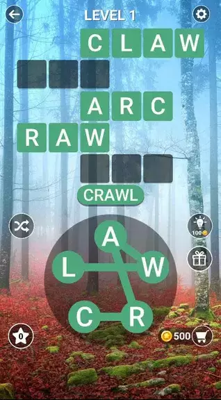 Word Land - Word Scramble ภาพหน้าจอ 1