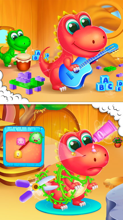 Dino daycare game ภาพหน้าจอ 2