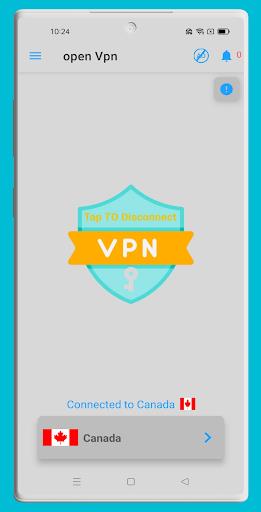 Schermata OpenVPN - SuperVPN Fast & Safe 0