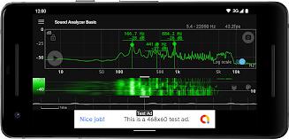 Sound Analyzer Basic Ảnh chụp màn hình 3