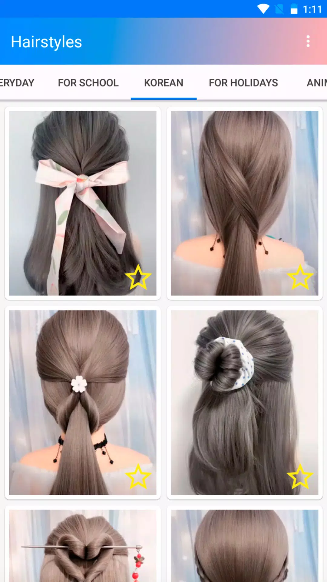 Easy hairstyles step by step スクリーンショット 1