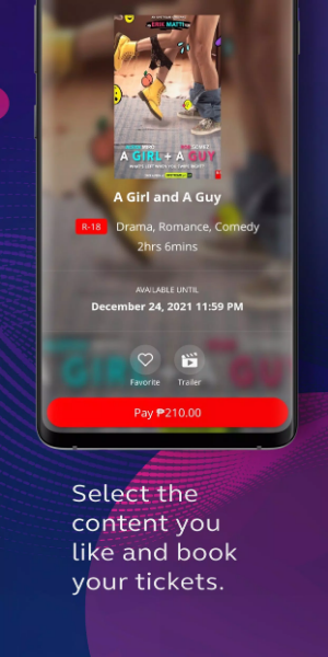 GMovies - Movie Ticketing App Captura de tela 2