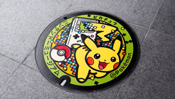 Pikachu Manhole Cover: A Celebration of Pokémon