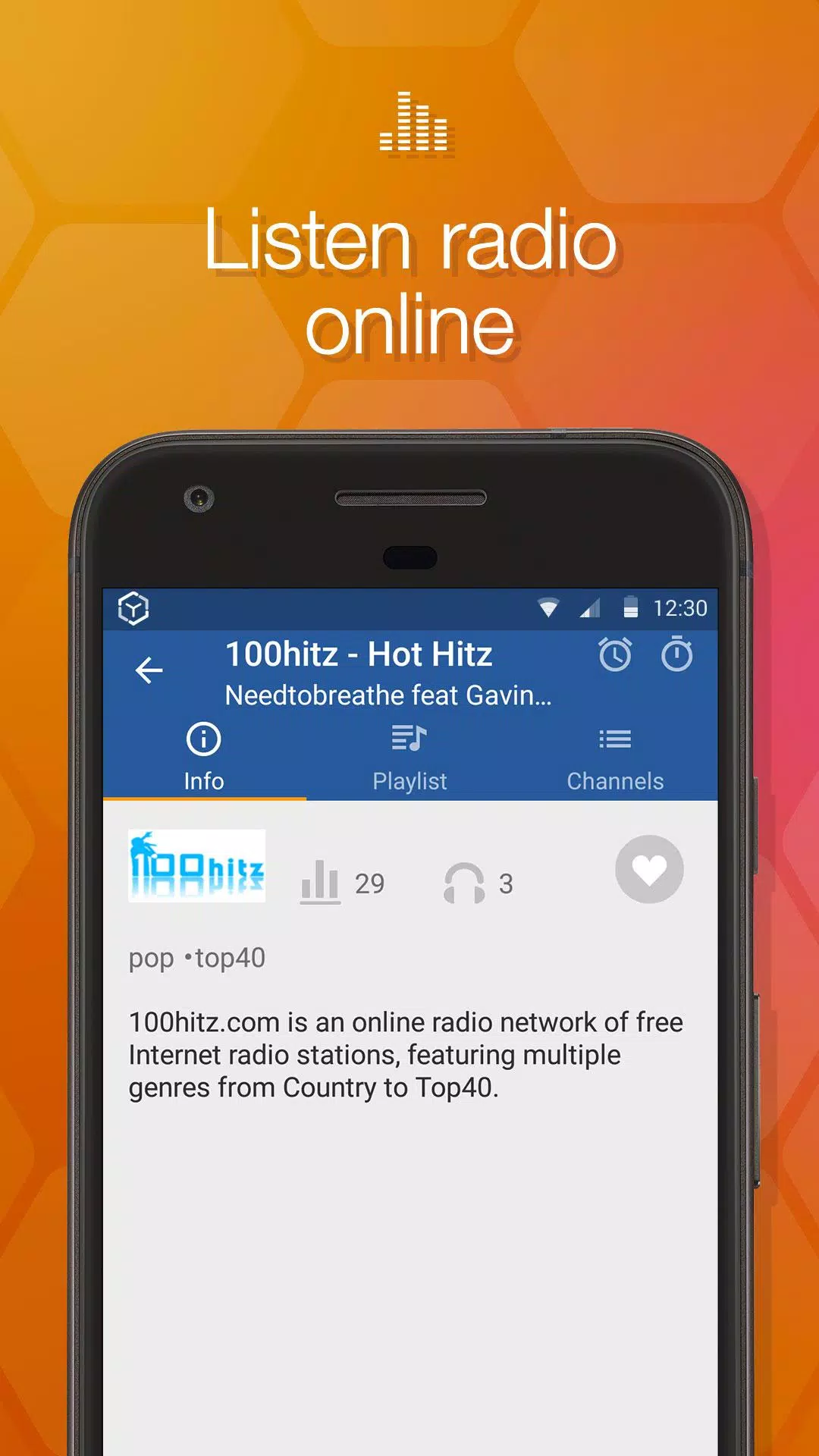 Online Radio Box Screenshot 1