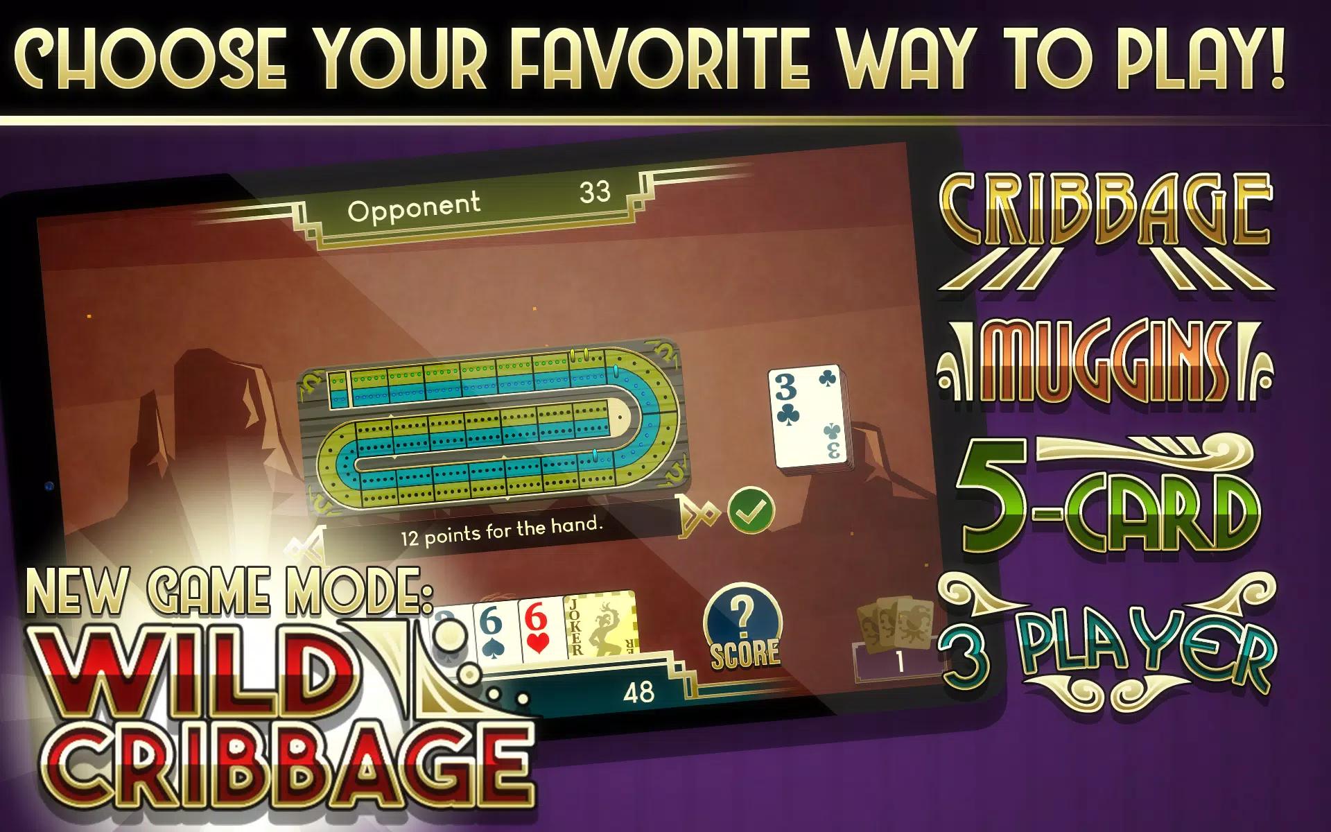 Cribbage Royale Tangkapan skrin 2