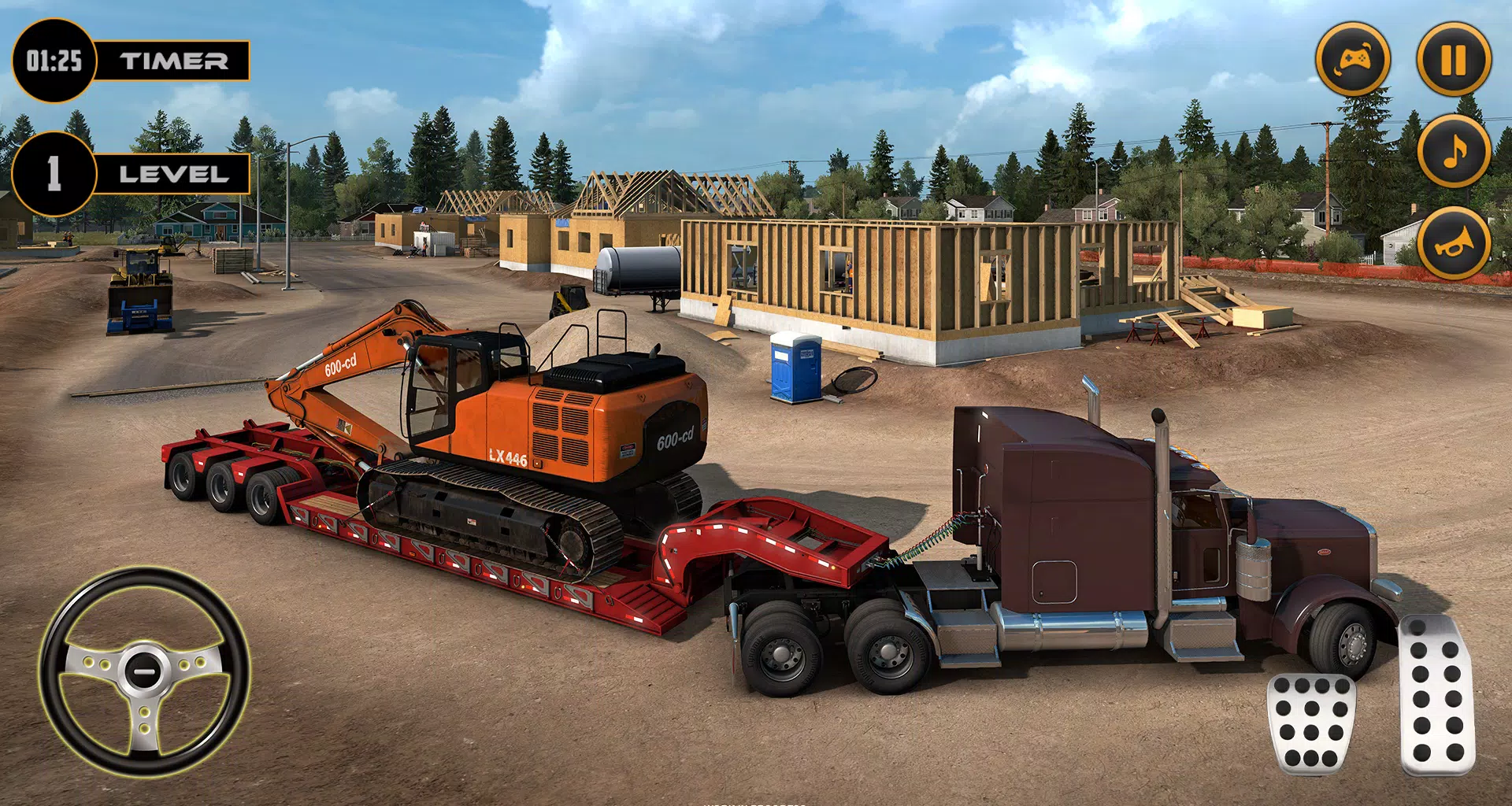 Real Excavator Simulator Games Capture d'écran 1