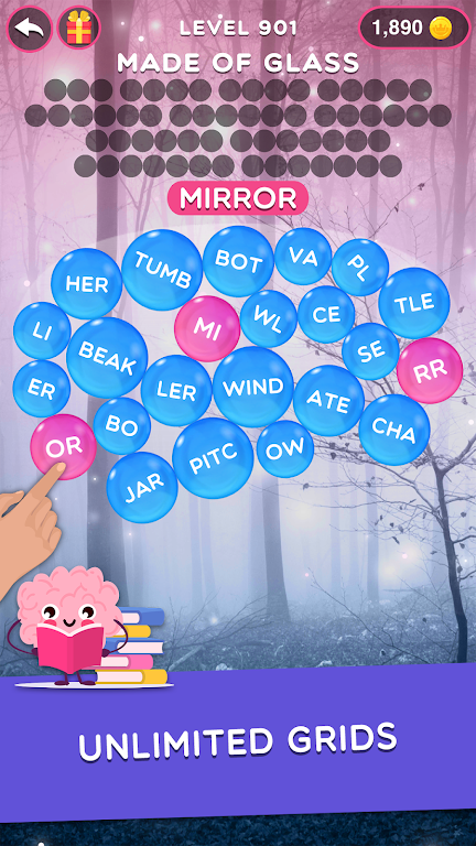 Word Magnets - Wörterpuzzle Screenshot 0