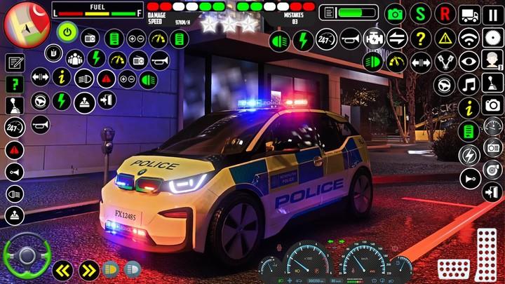 US Police Parking Game Скриншот 2