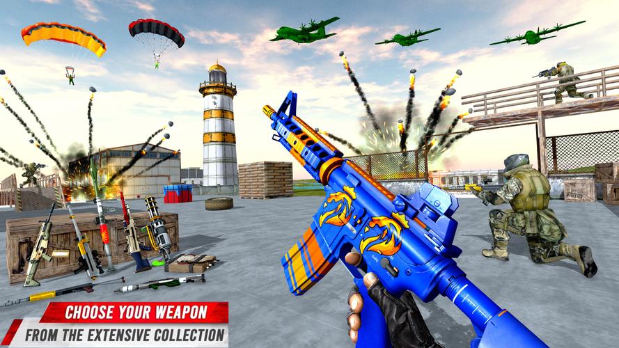 FPS Shooter:3D Gun Fire Games Capture d'écran 1