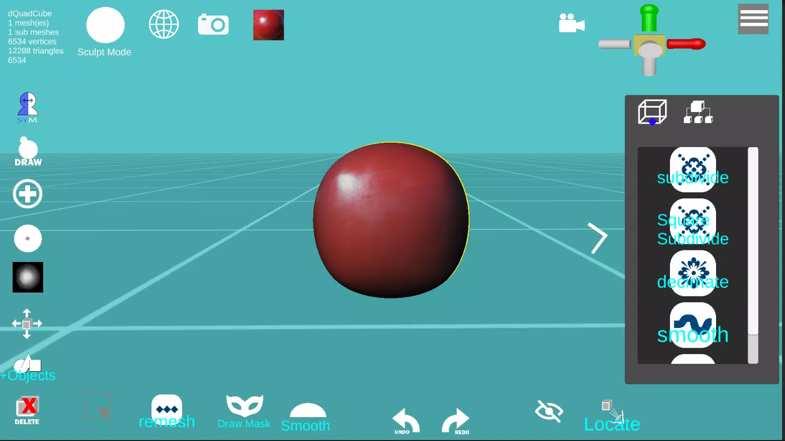 d3D Sculptor應用截圖第0張