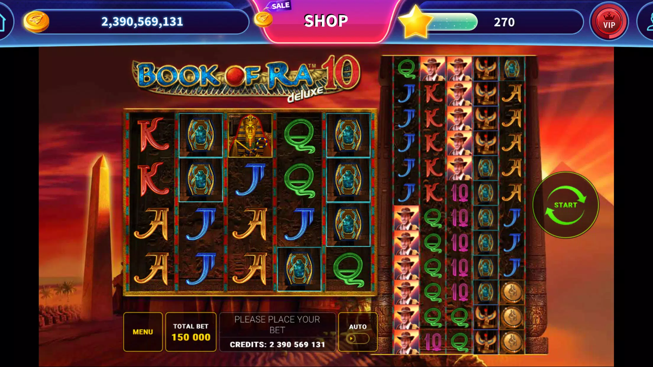 Book of Ra™ Deluxe Slot 스크린샷 3