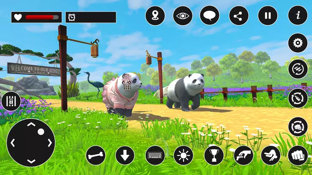 Panda Game: Animal Games स्क्रीनशॉट 0