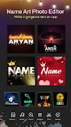 Name Art Photo Editor 3D Text Ảnh chụp màn hình 2