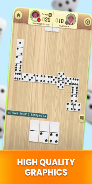 Dominoes: Classic Dominos Game Ekran Görüntüsü 1