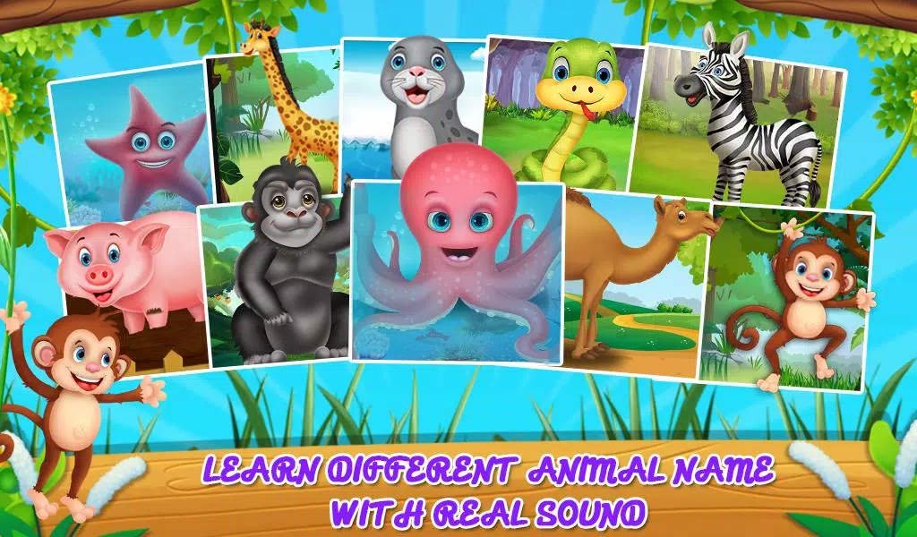 Learning Animal Sounds Games Capture d'écran 2