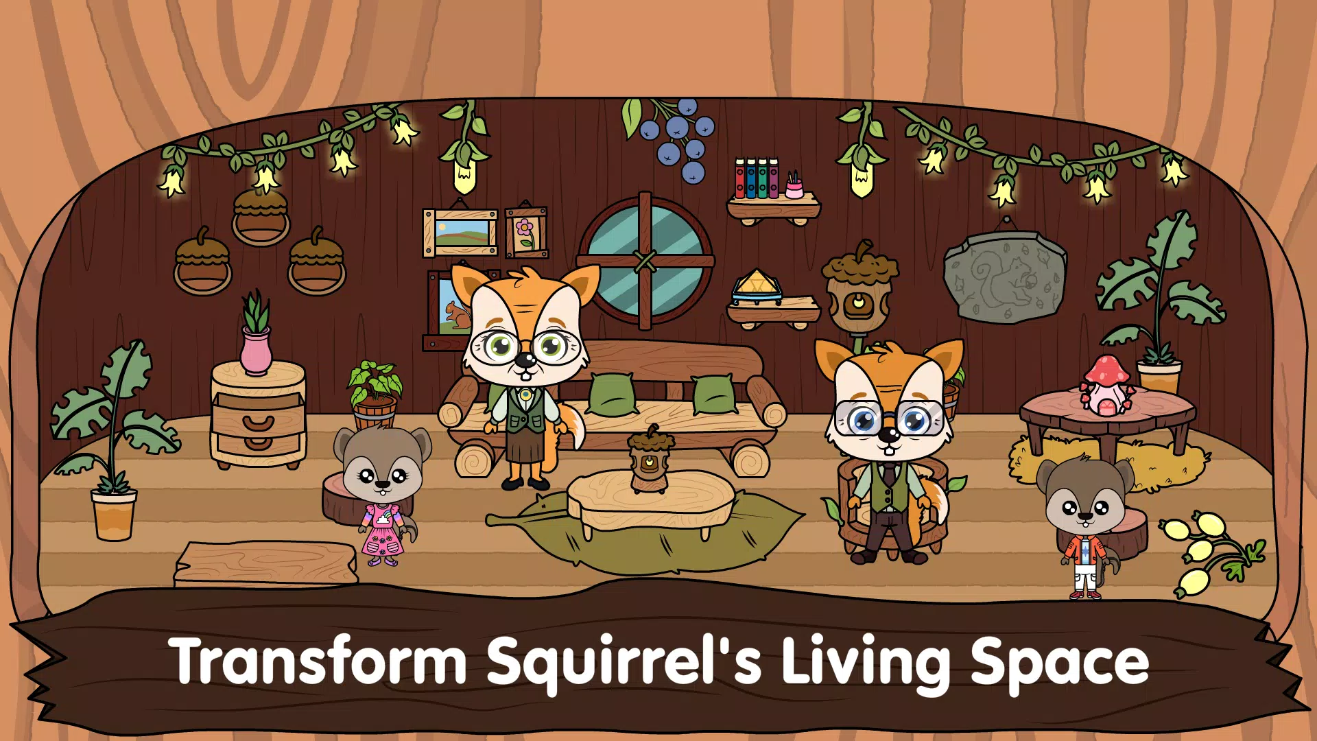 Animal Town - My Squirrel Home স্ক্রিনশট 0